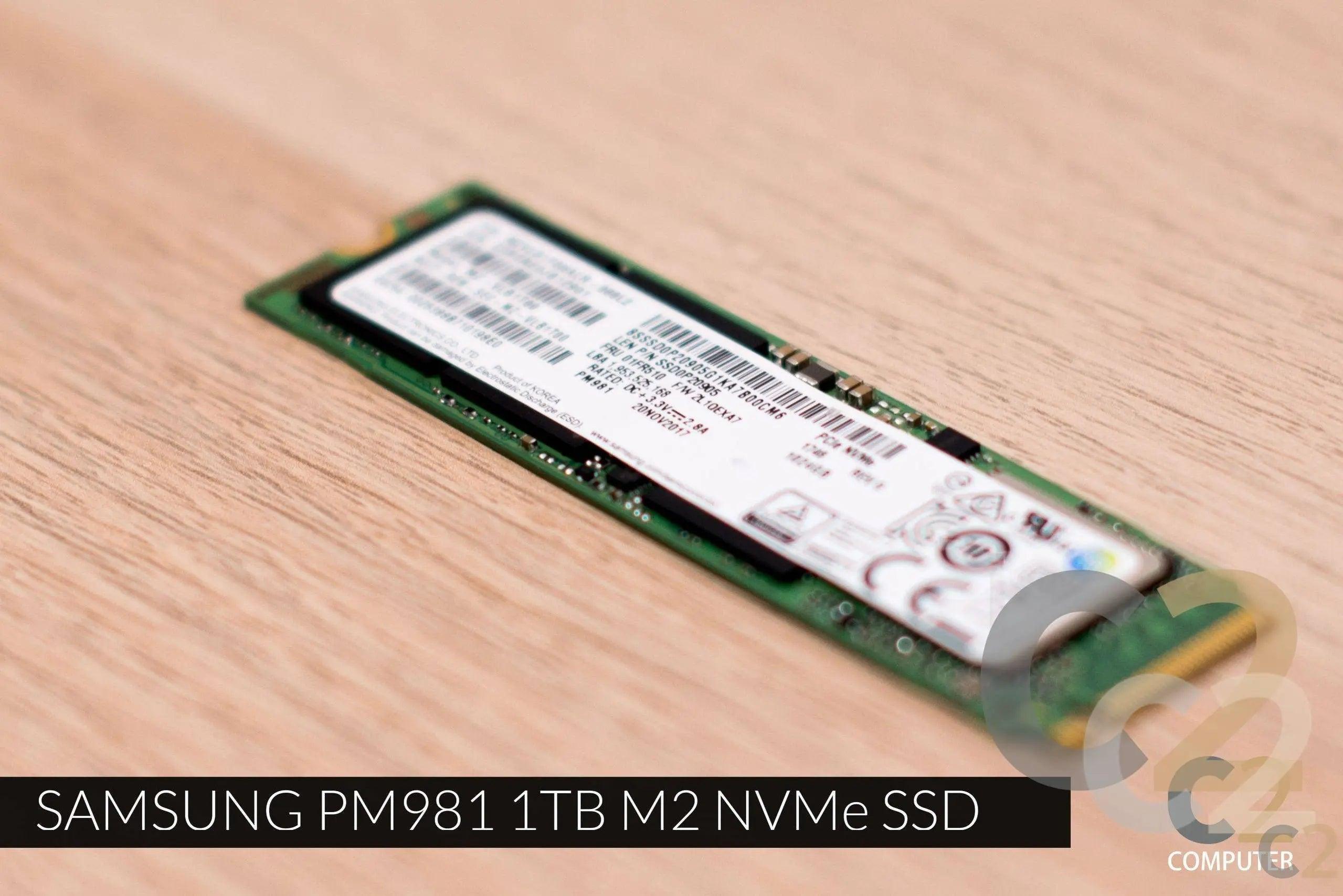 (特價) Samsung 三星 PM981 NVM 1T PCIe M.2 SSD 90% Nouveau (utilisé) Image secondaire