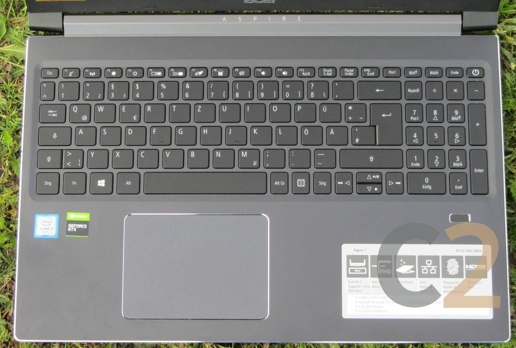 (USED) ACER Aspire A715-75G i5-10200H 4G 128-SSD NA GTX 1660 Ti 4GB 15.6inch 1920x1080 電競本 95% - C2 Computer