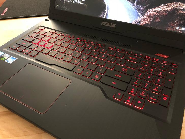 (USED) ASUS FX53V i5-7300H 4G NA 500G GTX 1050 2G 15.6inch 1920×1080 Gaming Laptop 90% - C2 Computer