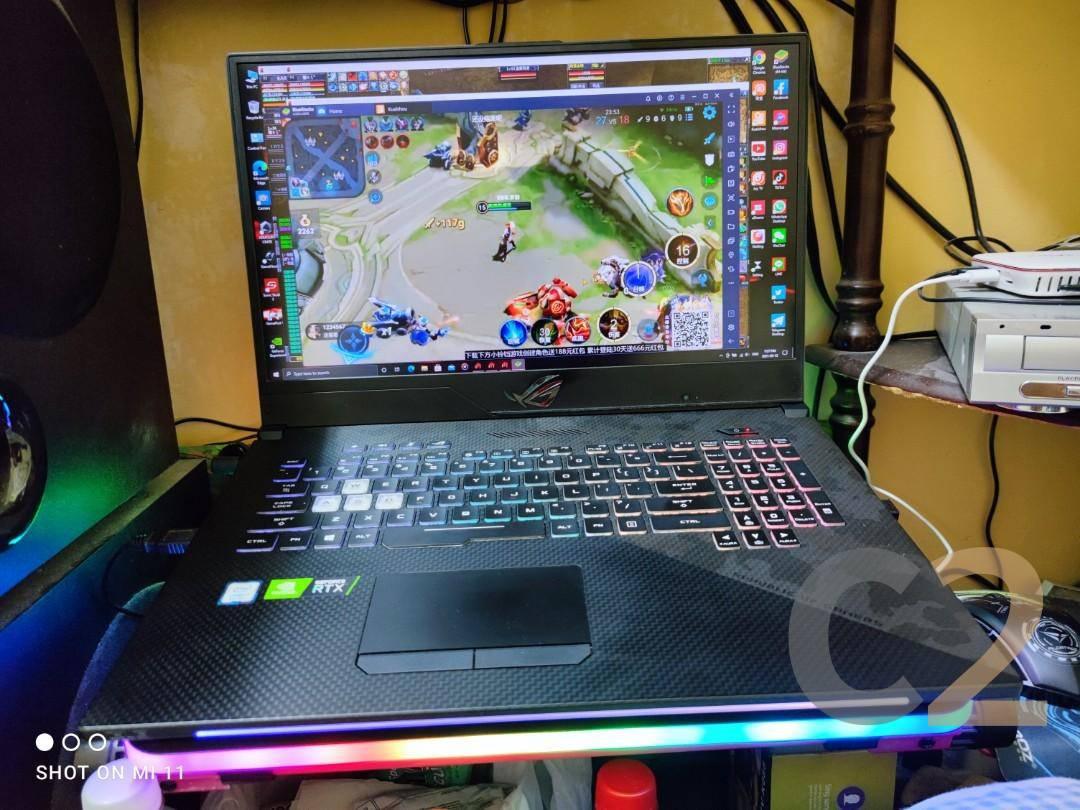 (Verwendet) Asus Rog Strix GL704GW I7-8750H 4G 128-SSD NA RTX 2070 8 GB 17,3 Zoll 1920x1080 144Hz Gaming-Laptop 95% Sekundärbild