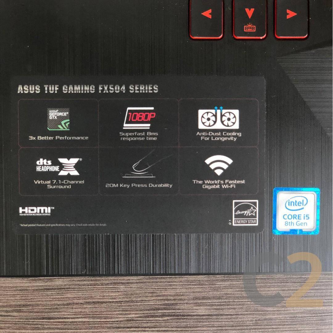 USED) ASUS TUF Gaming FX504 i5-8300H 4G 128-SSD NA GTX 1050 Ti 4GB