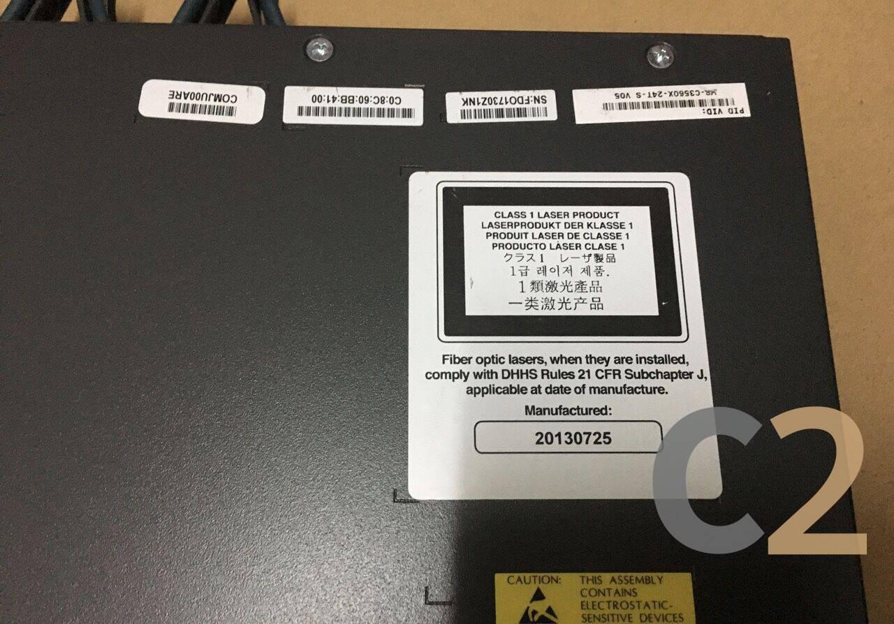 (特價一台) (USED) CISCO WS-C3560X-24TS SWITCH 三層交換機 24 Ports 95% NEW - C2 Computer