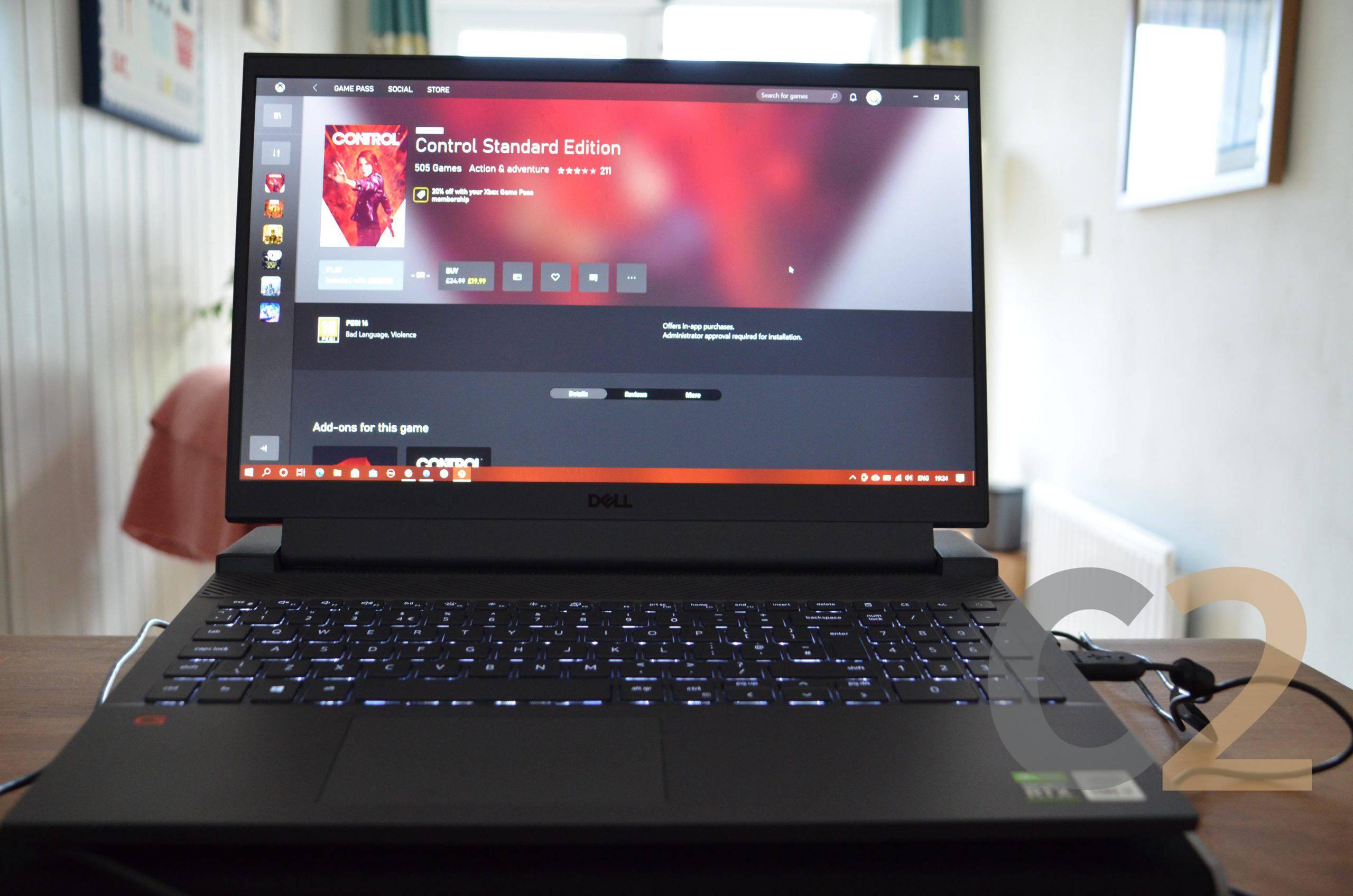 (USED) DELL G15 5510 i5-10200H 4G 128-SSD NA RTX 3050 4GB 15.6inch 1920x1080 Gaming Laptop 95% Secondary image