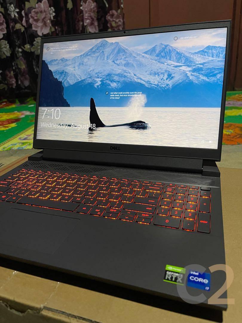 (USED) DELL G15 5511 i7-11800H 4G 128-SSD NA RTX 3060 6GB 15.6inch 1920x1080 165Hz Gaming Laptop 95% - C2 Computer Main image