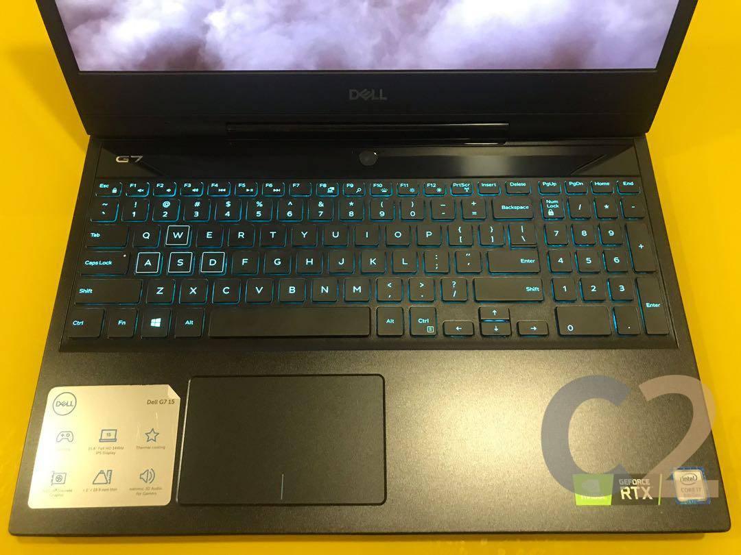 (USED) DELL G7 7590 i7-8750H 4G 128-SSD NA RTX 2060 6GB 15.6inch 1920x1080 144Hz Gaming Laptop 95% Secondary image