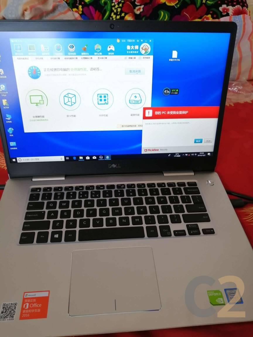 (USED) DELL Inspiron 7580 i5-8265U 4G 128-SSD NA GeForce MX250 2GB 15.6inch 1920x1080 Business Laptop 95% - C2 Computer 主图
