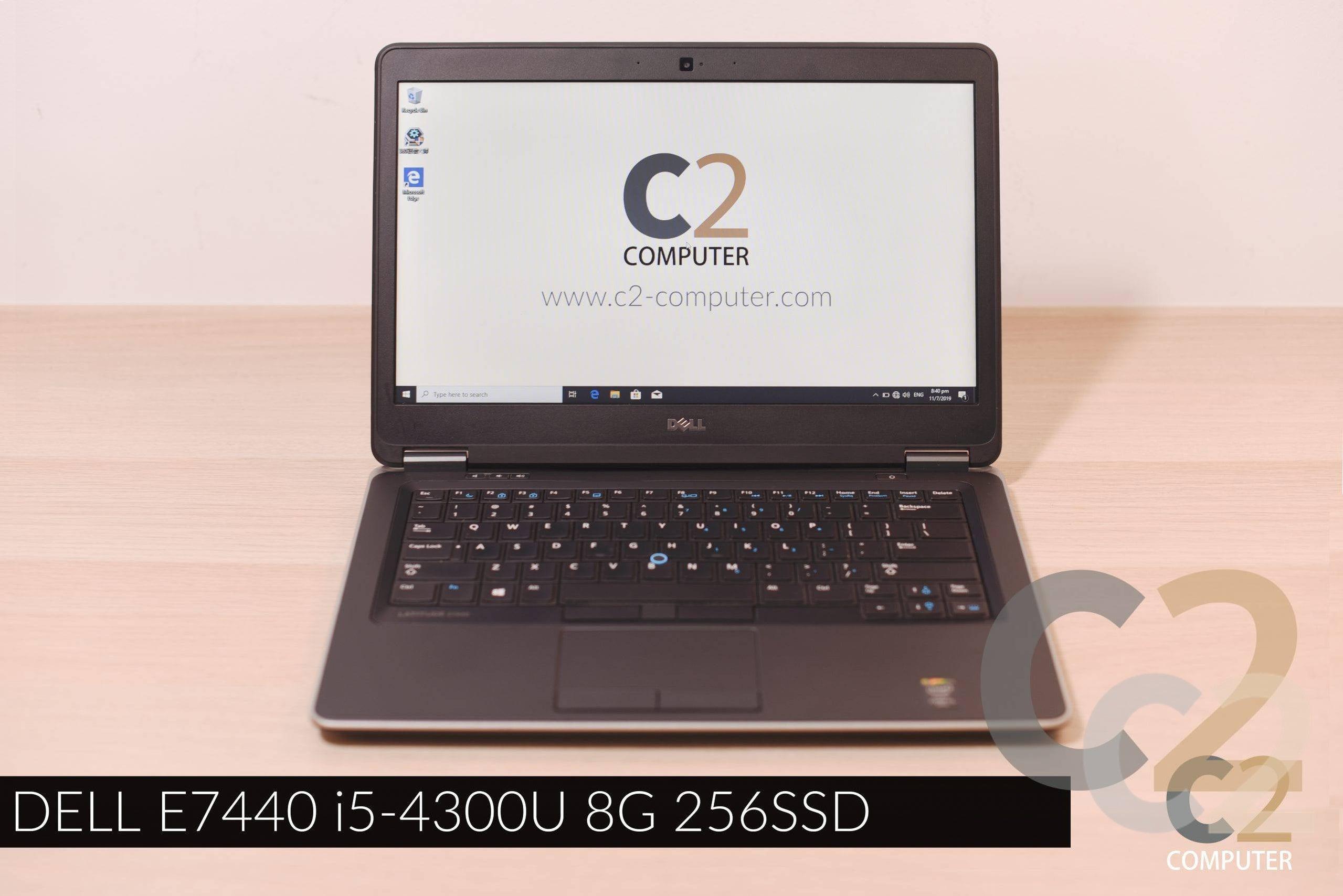 （特價一台）（二手）戴爾緯度E7440 14英寸i5-4300u，8g，256g SSD SSD 1366x768 Ultrabook（Ultrabook）（90％） 次要影像