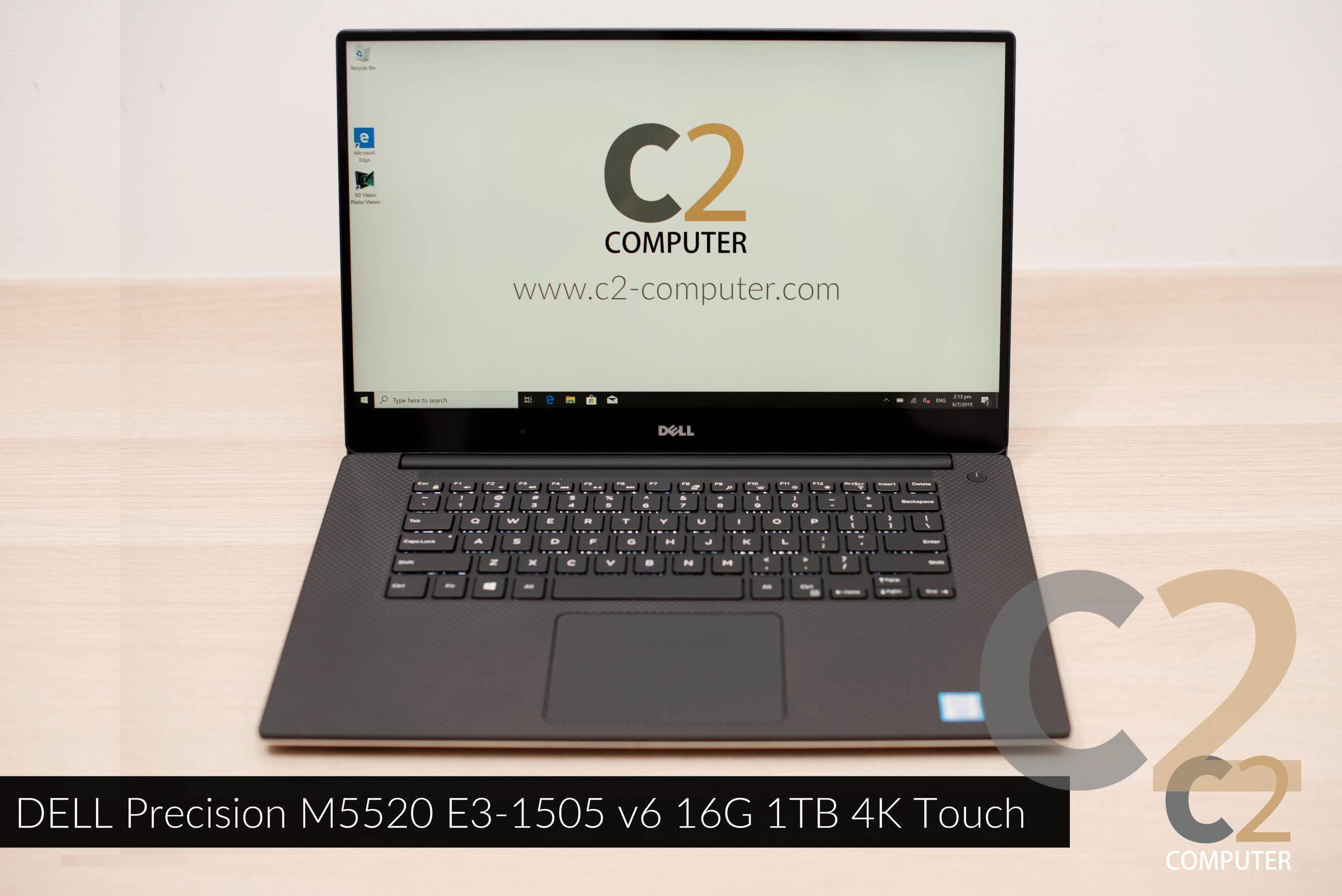 (USED) DELL Precision 5520 i7-7700HQ 8G NA 500G M1200M 4G 15.6inch 1920x1080p Mobile Workstation 95% Secondary image