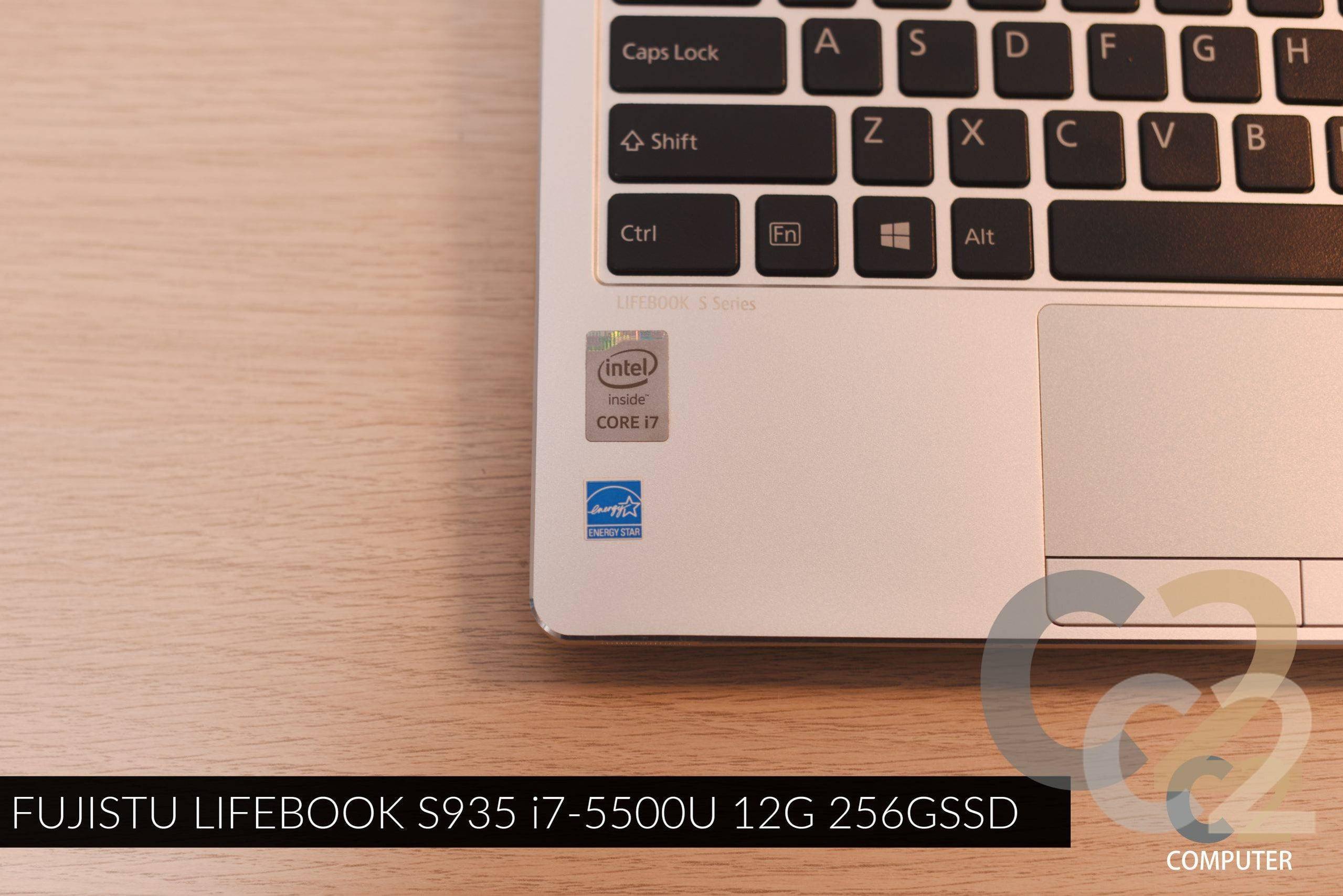 (特價一台)(USED) Fujitsu LifeBook S935 i7-5500U 12G 256G-SSD 13.3inch 2560x1440 Business Laptop 商務辦公本 99% NEW - C2 Computer