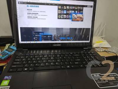 （二手）Hasee GX8 CU5DS I5-10400H 4G 128-SSD NA RTX 2070 8GB 17.2inch 1920x1080 144Hz遊戲筆記本電腦95％ 次要影像