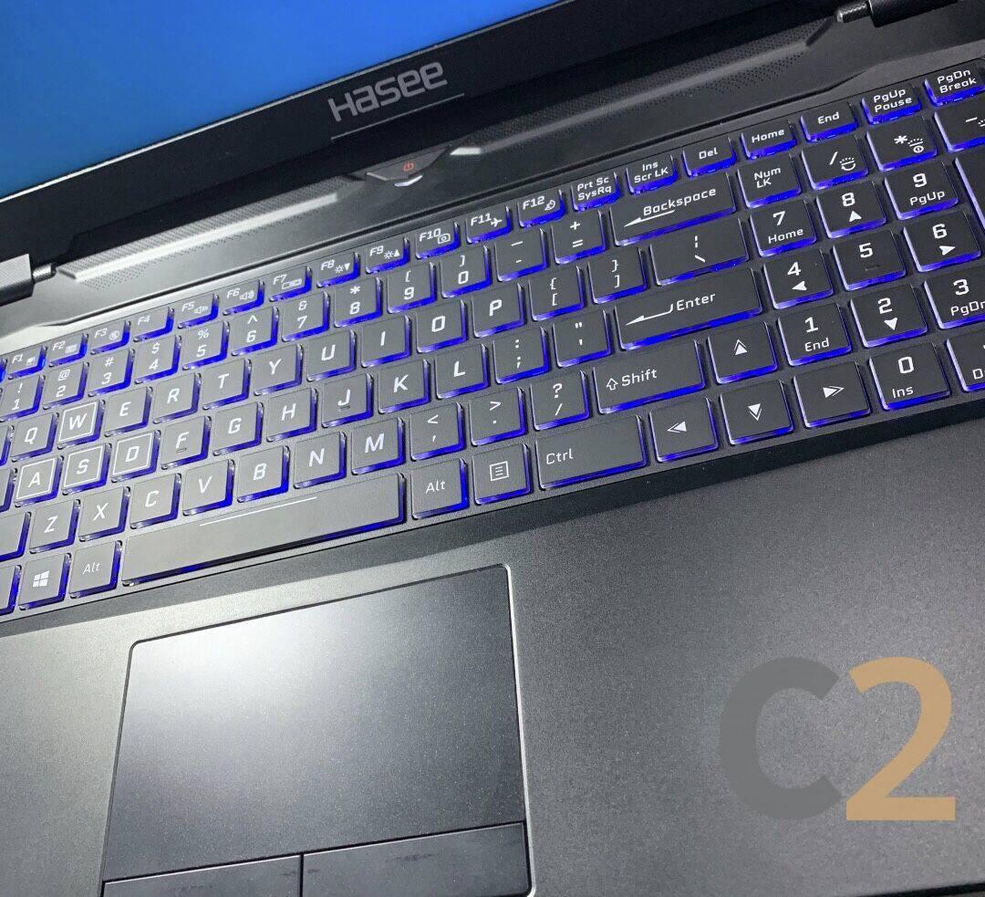 (USED) HASEE T97E I7-8750H 4G NA 500G GTX 1070 8G 15.6inch 1920x1080 Gaming Laptop 95% - C2 Computer 主圖
