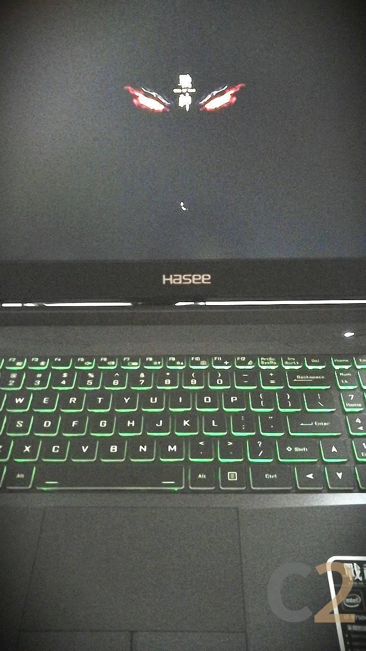 （二手）Hasee Z8-CT5NA i5-9300H 4G 128-SSD NA RTX 2060 6GB 15.6inch 1920x1080遊戲筆記本電腦95％ 次要影像