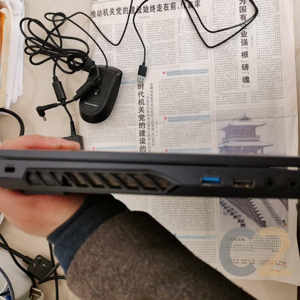 (USED) HASEE Z8 i5-11260H 4G 128-SSD NA RTX 3060 6GB 15.6inch 1920x1080 144Hz 電競本 95% - C2 Computer