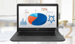 (USED) HP 246 G6 i3-7020U 4G NA 500G R5 M520 2G 14inch 1366x768 Business Laptop 95% - C2 Computer