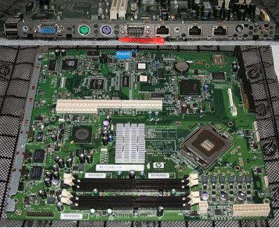 (USED) HP 432924-001 HP - SYSTEM BOARD FOR PROLIANT DL320 G5 90% NEW - C2 Computer