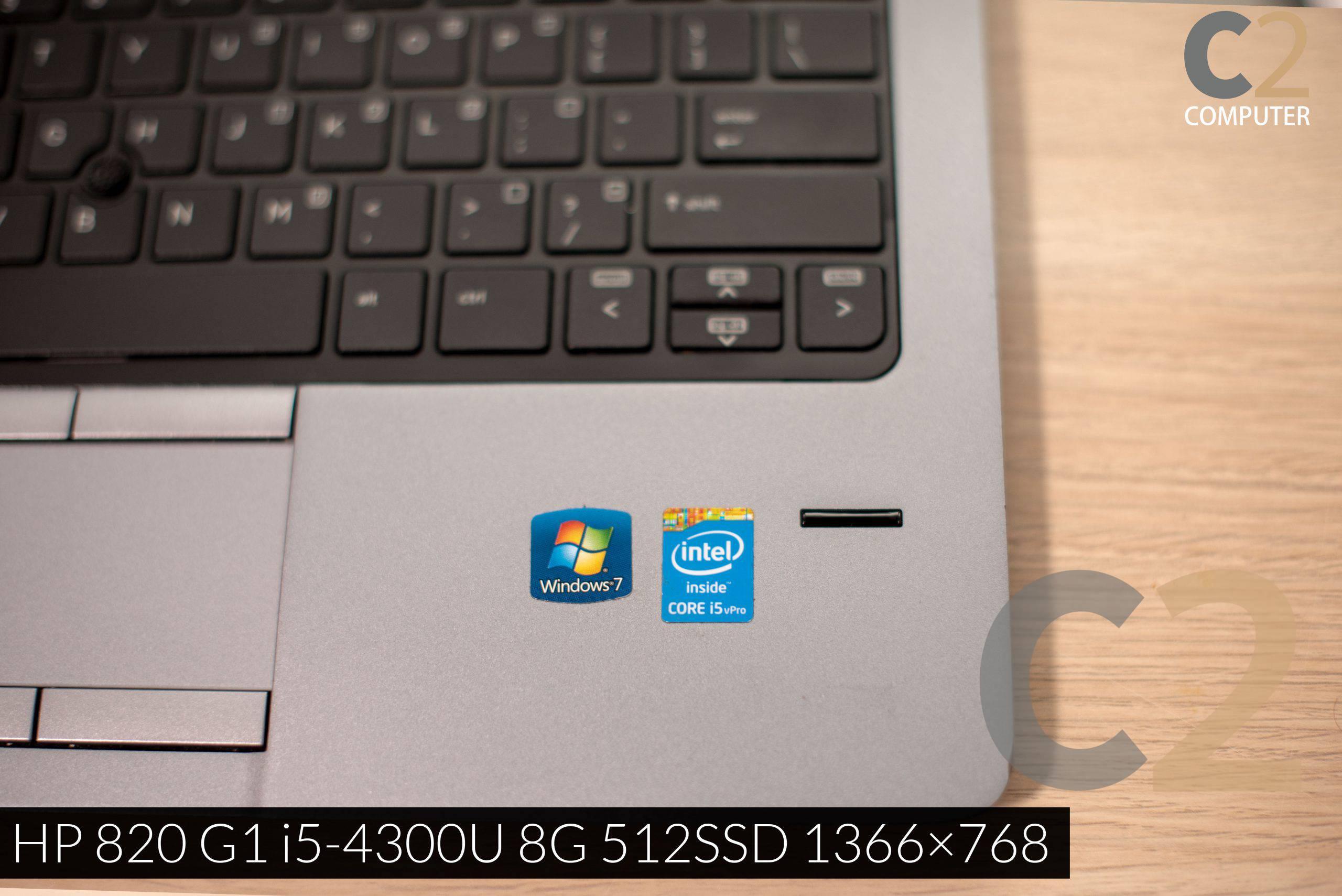 (USED) HP 820 G1 i5-4200U 4G NA 500G HD 4400 12.5inch 1366x768 Ultrabook 90% - C2 Computer