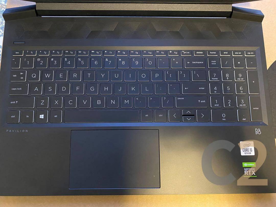 (UTILISÉ) Ordinateur portable de jeu HP Pavilion 16-a0 i5-10300H 4G 128-SSD NA GTX 1650 Ti 4GB 16.1 pouces 1920x1080 ordinateur portable de jeu 95% Image secondaire