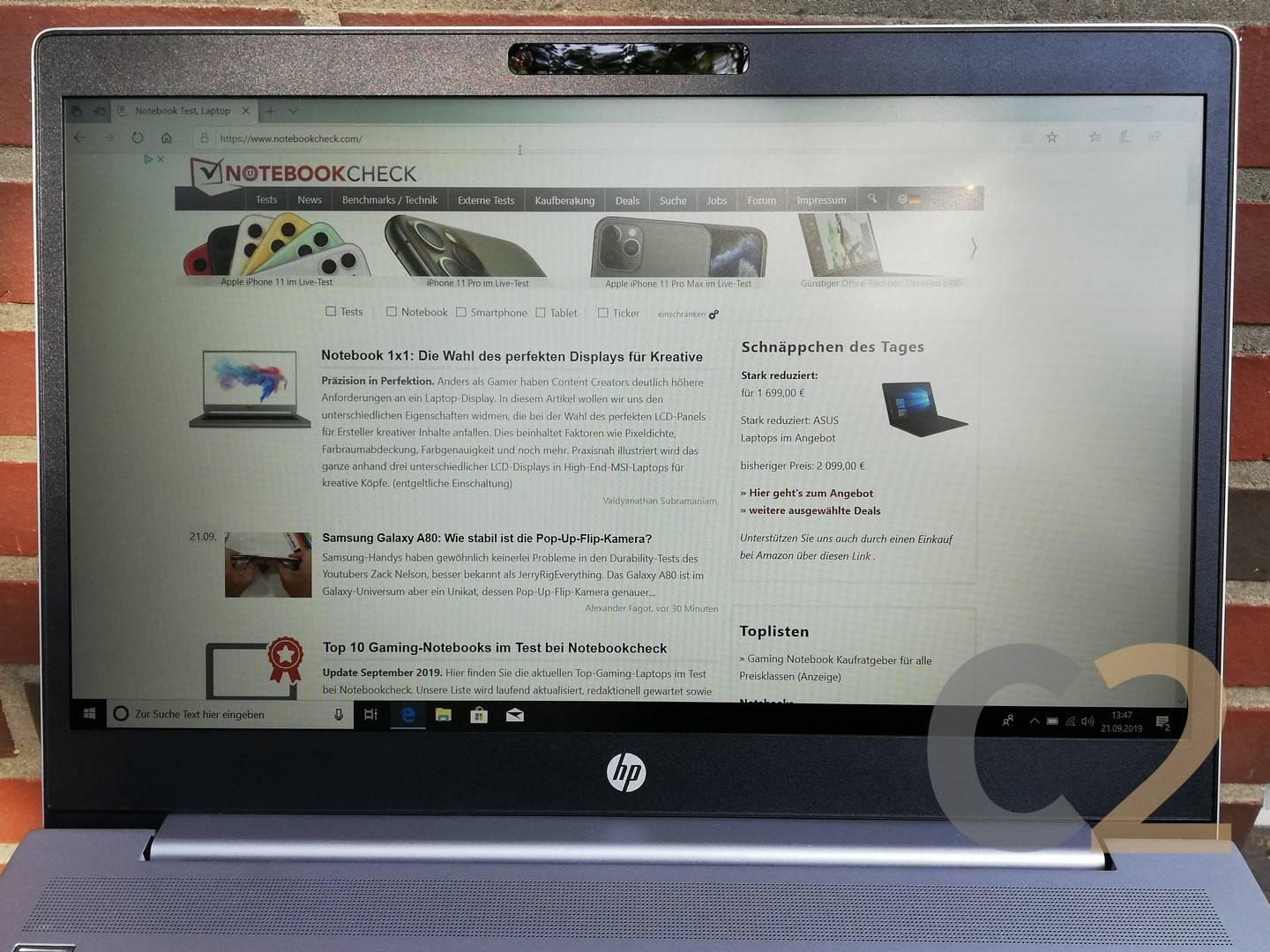 (USED) HP ProBook 455R G6 R5-3500U 4G 128-SSD NA AMD Radeon Graphics 15.6inch 1920x1080 Business Laptop 95% - C2 Computer Main image