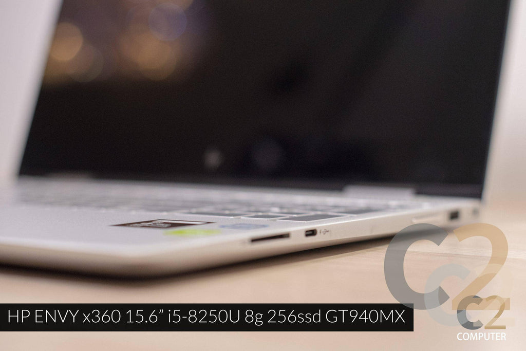 (特價一台)(USED) HP X360 ENVY 15 i5-8250U 8G 256G SSD MX150 4G 15.6″ 1920×1080 Ultrabook 超級本 90% NEW - C2 Computer