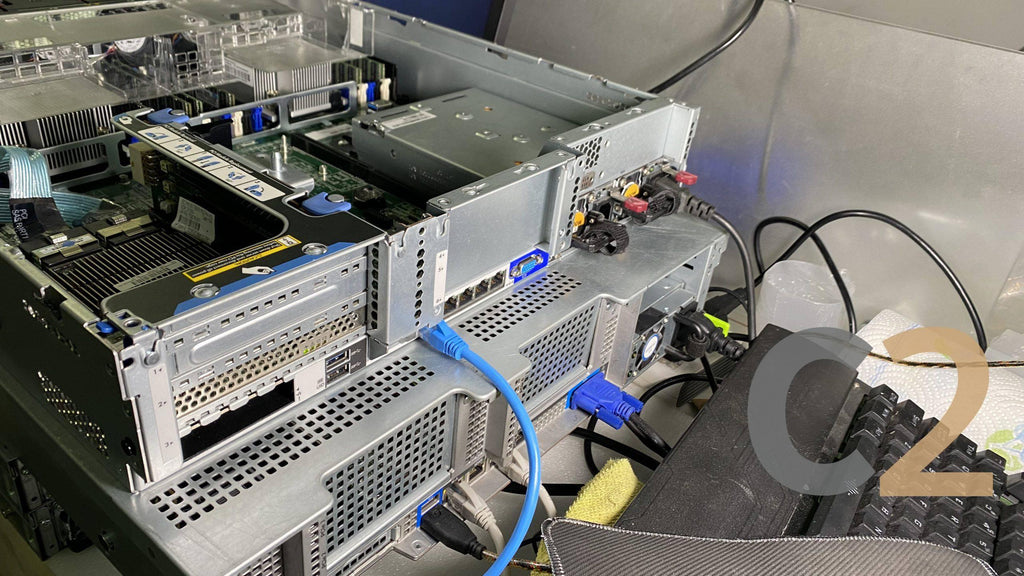 (特價一台)(USED) HPE DL380 G9 Gen9 SFF XEON E5-2680 v3 x 2 HPE ORIGINAL ECC 32G DDR4 2133p x 8 = 256G -全新- EXOS 2.4T 12Gbps SAS 2.5inch x 11 P840 4G RAID iLO Adv. DUAL 800W PSU 90%NEW - C2 Computer