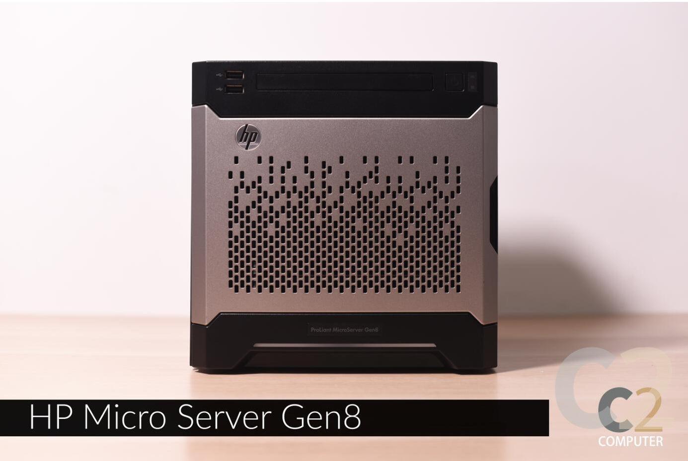 (特價一台)(USED) HPE MicroServer G8 E3-1230 v2 16G P222 RAID Samsung 256g 2.5inch 90% NEW - C2 Computer Image principale