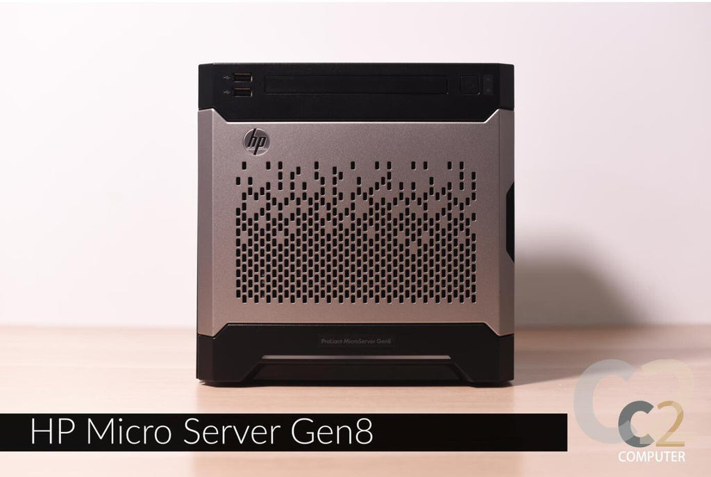 (特價一台)(USED) HPE MicroServer G8 E3-1230 v2 16G P222 RAID Samsung 256g 2.5inch 90% NEW - C2 Computer
