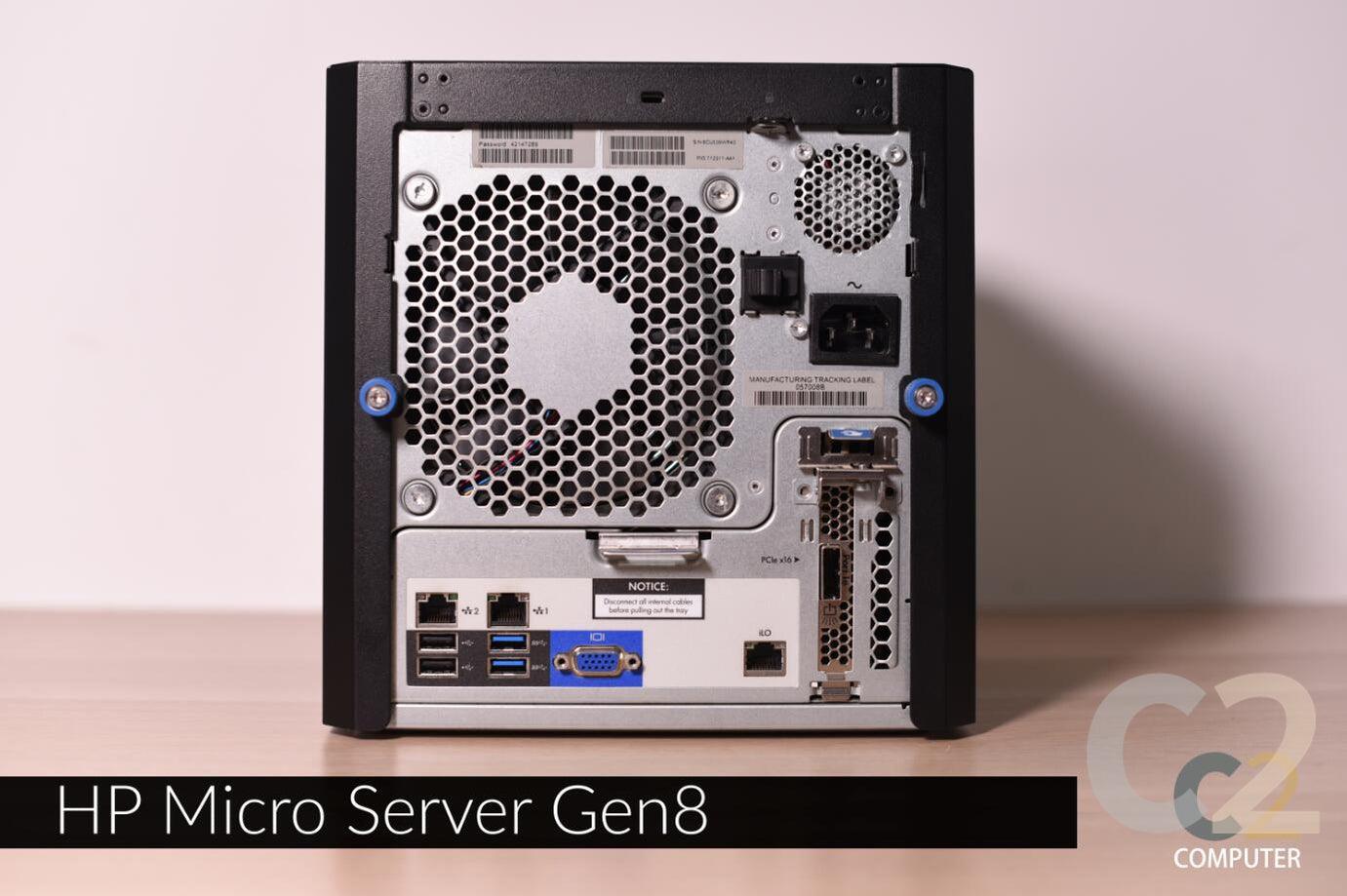 (特價一台) (Utilisé) HPE MicroServer G8 E3-1230 V2 16G P222 RAID SAMSUNG 256G 2,5 pouces 90% Nouveau Image secondaire