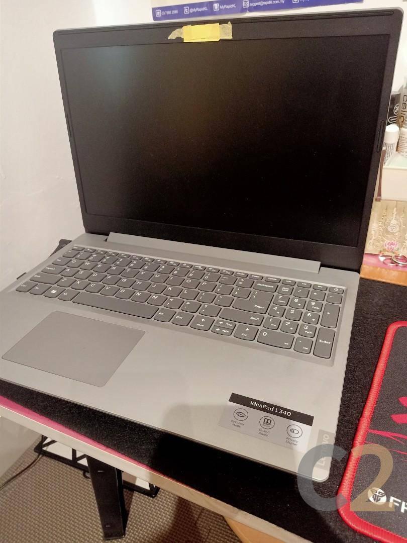 (USED) LENOVO IdeaPad L340-15API R5-3500U 4G 128-SSD NA AMD Radeon Vega 8 Graphics 15.6inch 1920x1080 Gaming Laptop 95% - C2 Computer