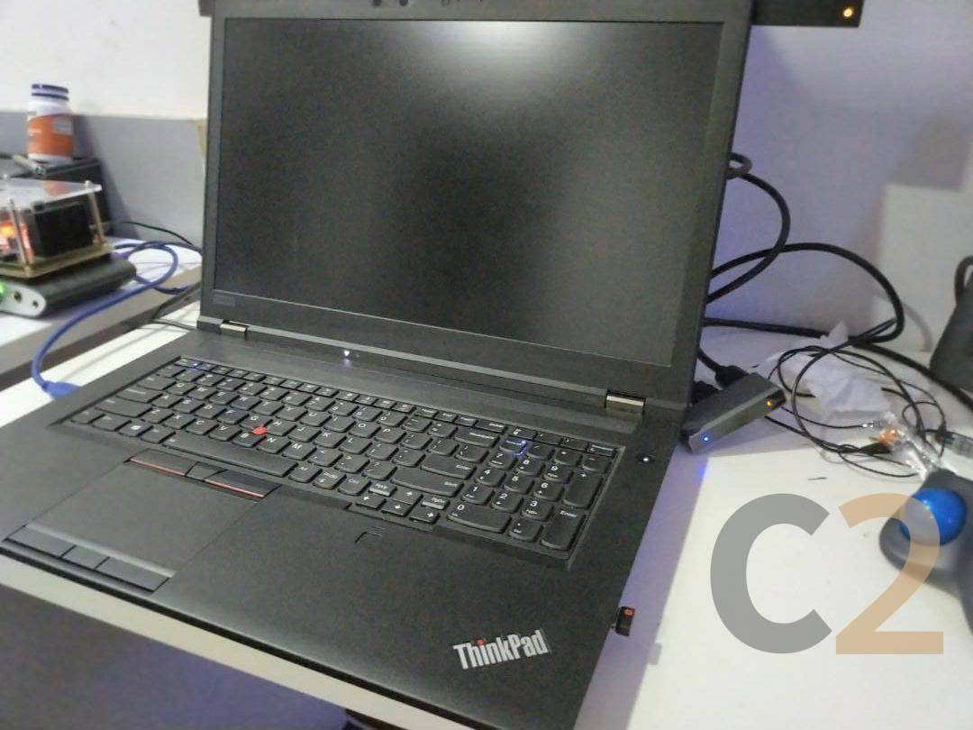 (UTILISÉ) LENOVO P72 i7-8750H 4G 128-SSD NA Quadro P600 4G 17.3 pouces 1920x1080 poste de travail mobile 95% Image secondaire