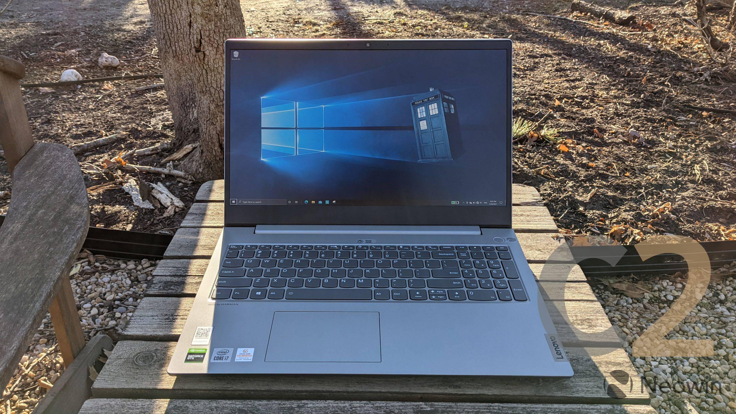 (USED) LENOVO ThinkBook 15p 20V3 i5-10300H 4G 128-SSD NA GTX 1650 4GB 15.6inch 1920x1080 Business Laptop 95% - C2 Computer 메인 이미지