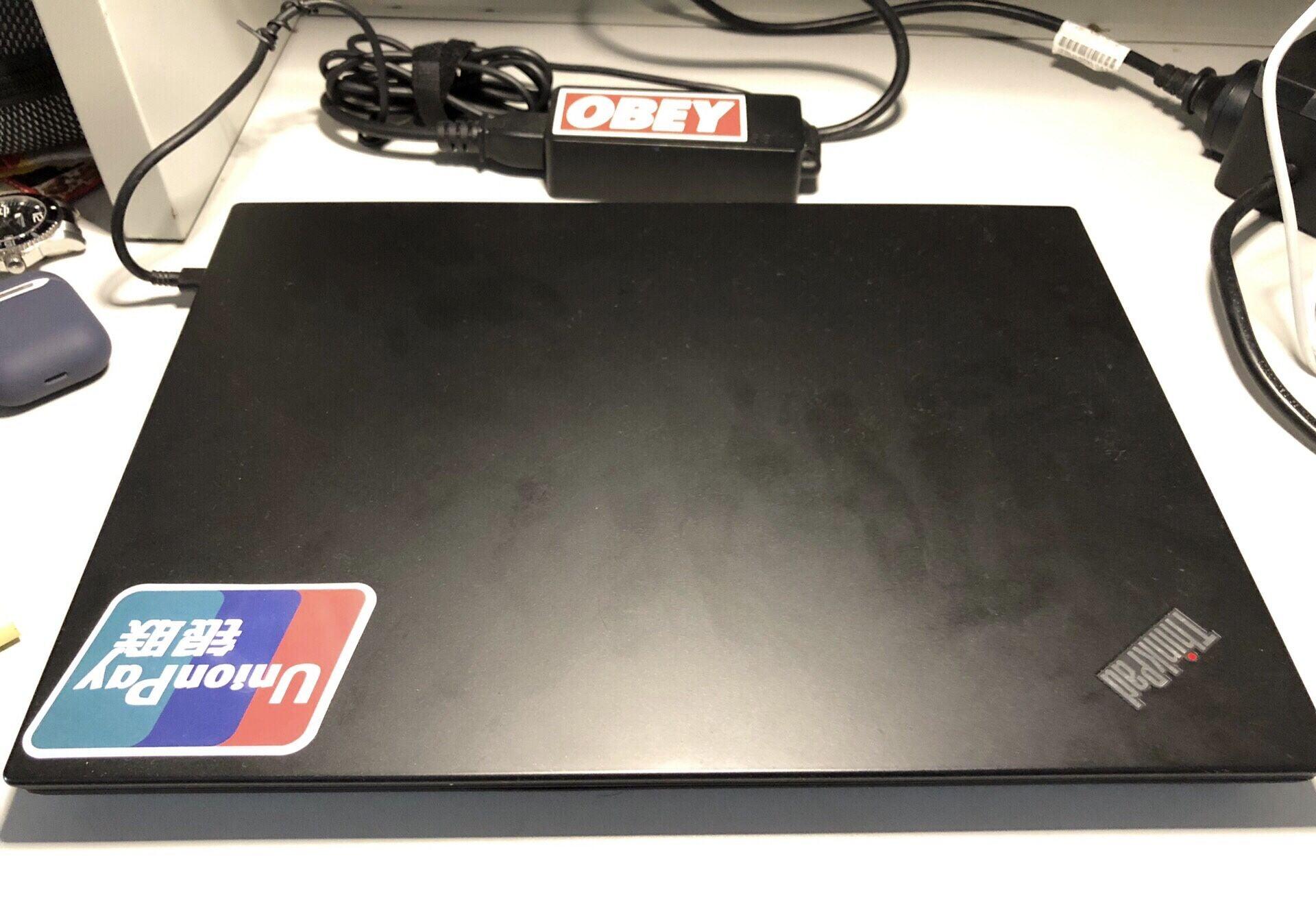 (USED) LENOVO Thinkpad E480 i5-8250U 4G NA 500G RX550 2G 14inch 1920x1080 Business Laptop 95% - C2 Computer Main image