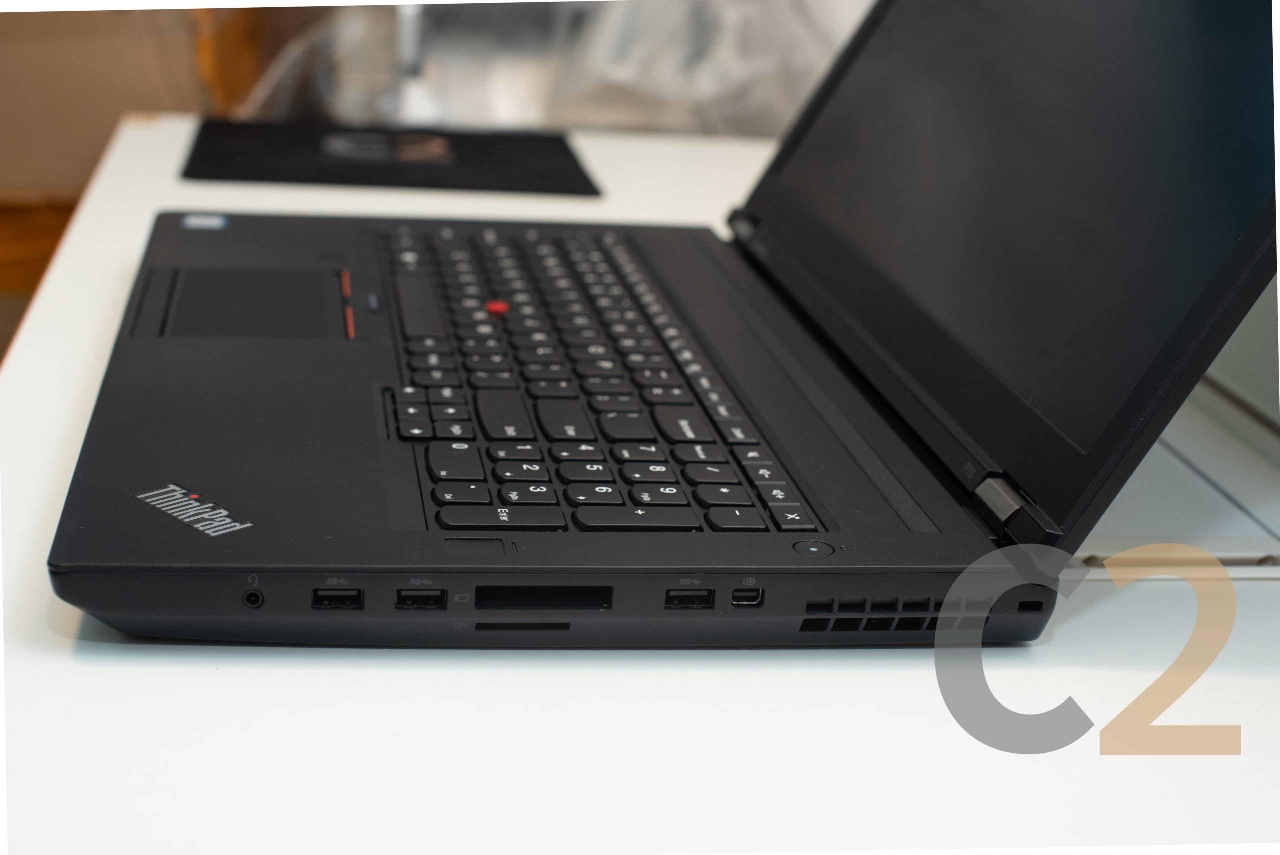 (USED) LENOVO Thinkpad P70 i7-6700HQ 4G NA 500G M3000 4G 17inch 1920x1080 Mobile Workstation 95% - C2 Computer
