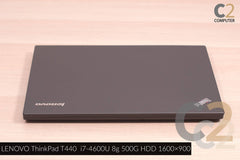 (特價一台)(USED) LENOVO ThinkPad T440 i7-4600U 4G 128G-SSD 14inch 1600x900 Business Laptop 商務辦公本 95% NEW - C2 Computer