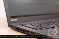(特價一台)(USED) LENOVO ThinkPad T440 i7-4600U 4G 128G-SSD 14inch 1600x900 Business Laptop 商務辦公本 95% NEW - C2 Computer