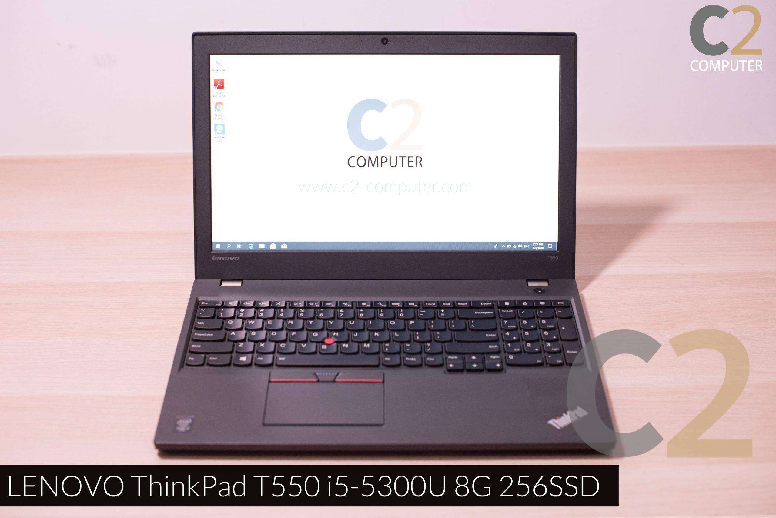 (USED) LENOVO Thinkpad T550 i5-5200U 4G NA 500G GT 940 1G 15.6inch 1366X768 Business Laptop 95% - C2 Computer
