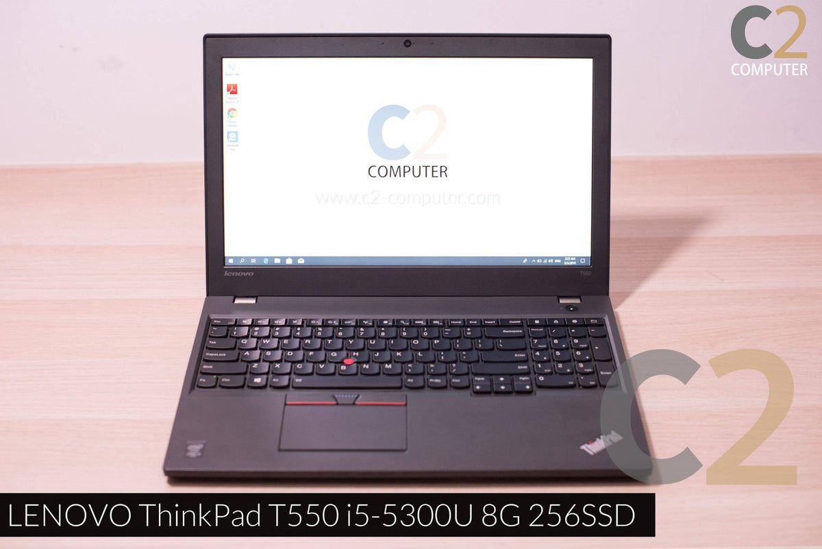 (USED) LENOVO Thinkpad T550 i5-5200U 4G NA 500G GT 940 1G 15.6inch 1366X768 Business Laptop 95% - C2 Computer