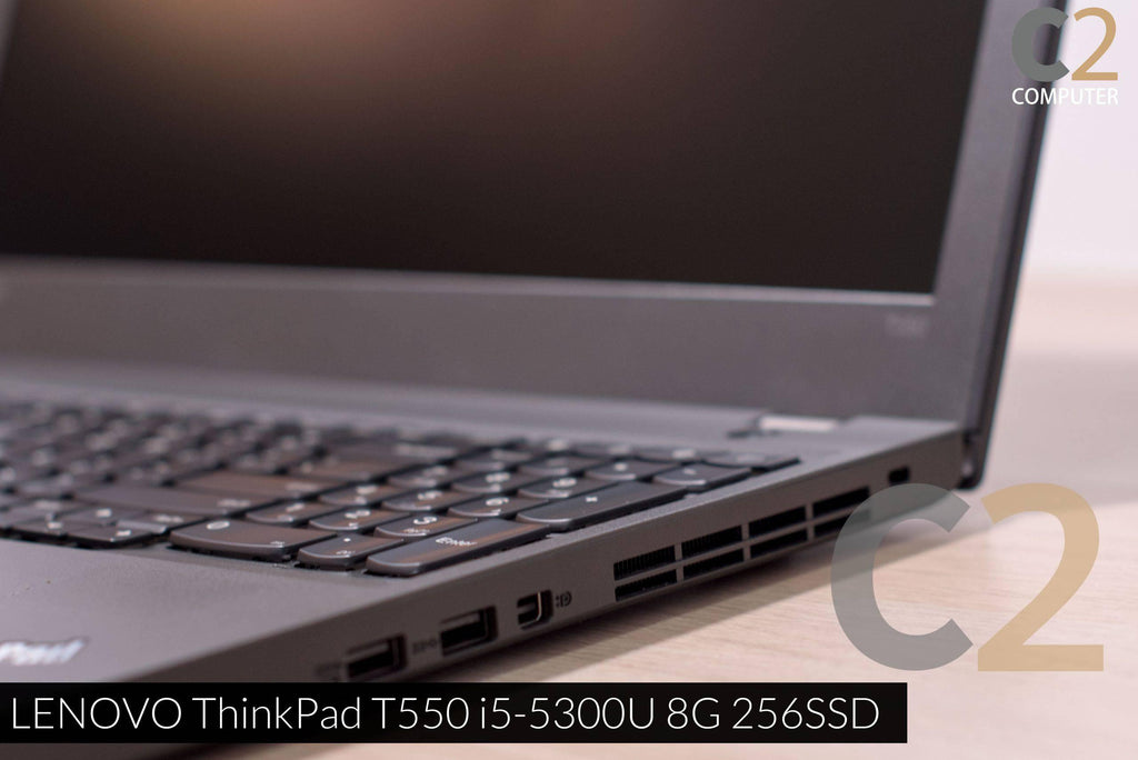 (USED) LENOVO Thinkpad T550 i5-5200U 4G NA 500G GT 940 1G 15.6inch 1366X768 Business Laptop 95% - C2 Computer