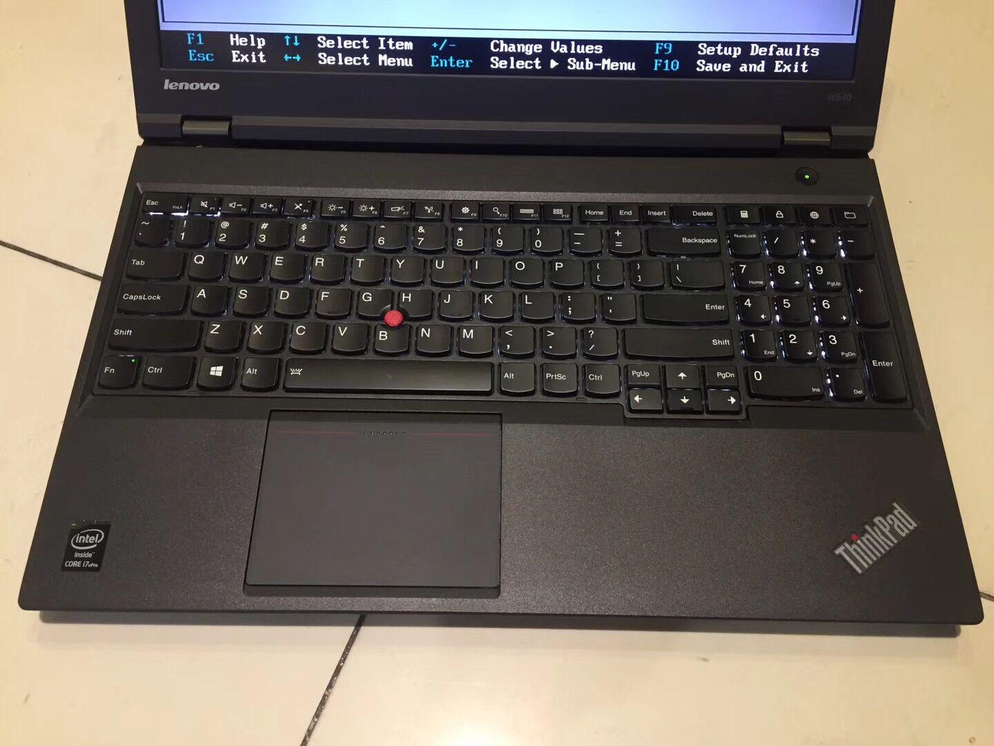 （中古）レノボ ThinkPad W540 i7-4800MQ 4G NA 500G QUADRO K1100M 2G 15.6インチ 1920x1080 モバイルワークステーション 95% 二次画像