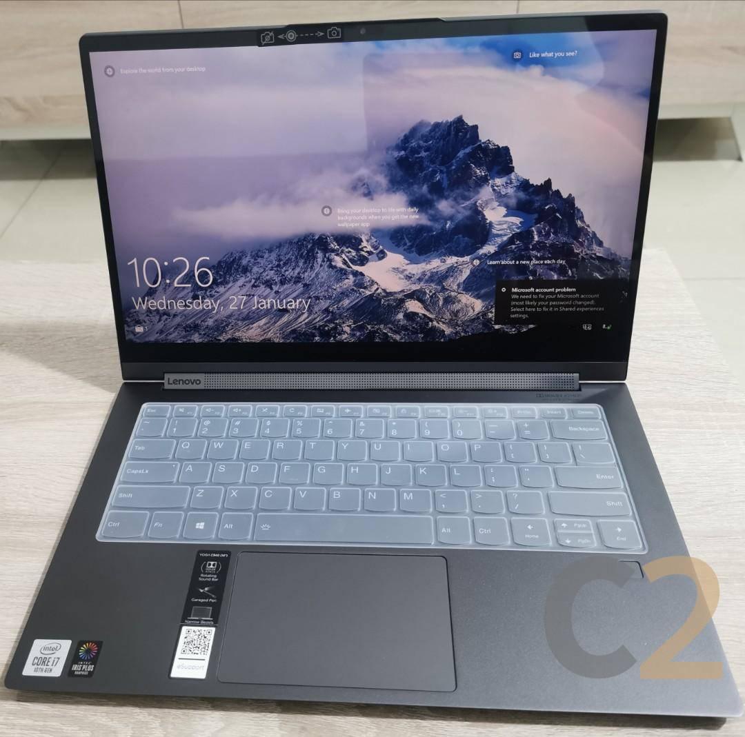 (USED) LENOVO Yoga C940-14IIL I7-1065G7 NA Intel Iris Plus Graphic 14inch 1920x1080 Tablet 2in1 95% - C2 Computer 主圖