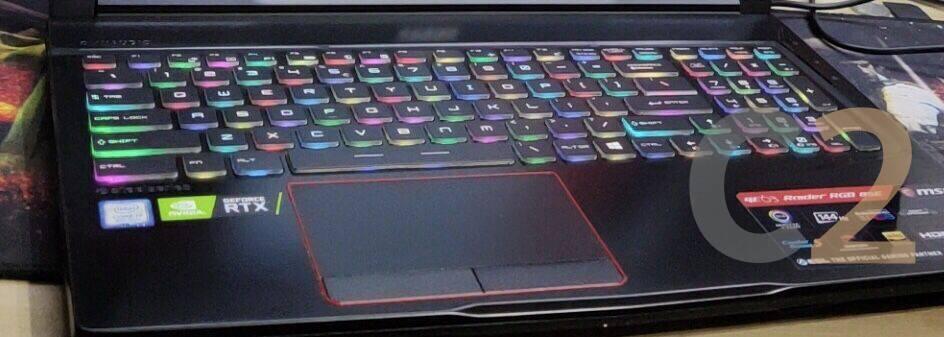 (USED) MSI GE63-8SE I7-8750H 4G NA 500G RTX 2060 6G 15.5inch 1920x1080 Gaming Laptop 95% - C2 Computer Main image