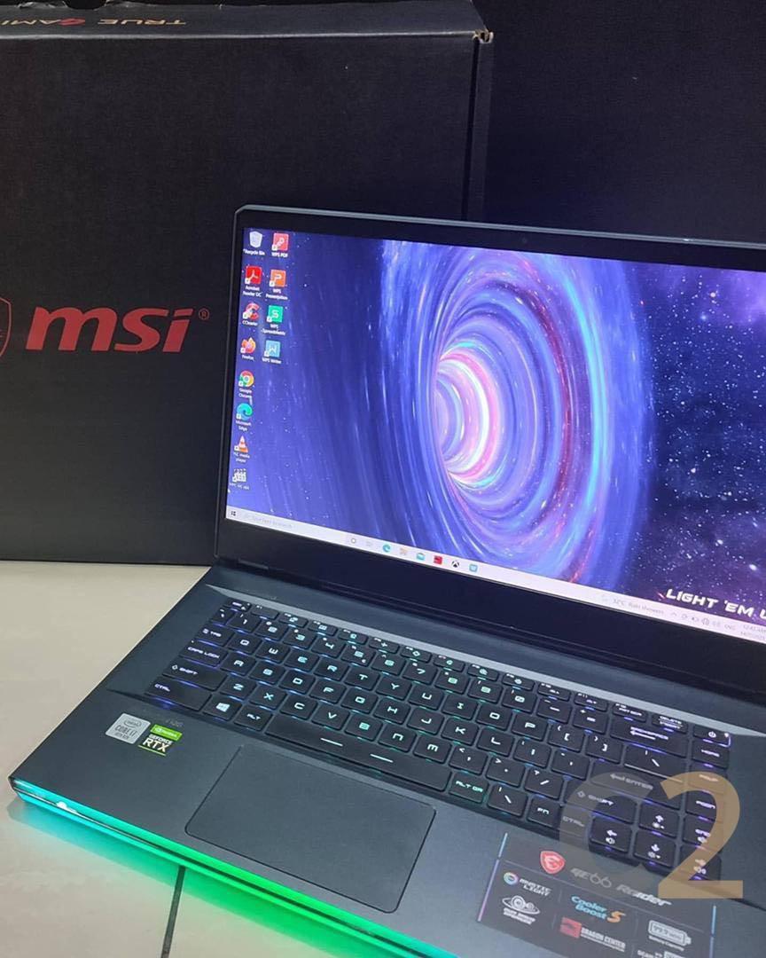 (USED) MSI GE66 i7-10750H 4G 128-SSD NA RTX 2070 8GB 15.6inch 1920x1080 Gaming Laptop 95% Secondary image