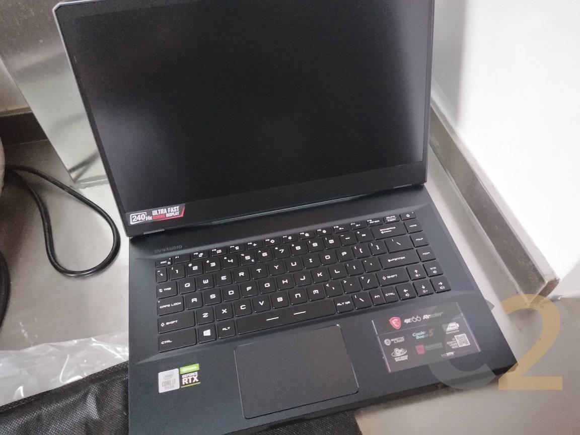 (USED) MSI GE66 i7-10750H 4G 128-SSD NA RTX 2080 8GB 15.6inch 1920x1080 Gaming Laptop 95% Secondary image