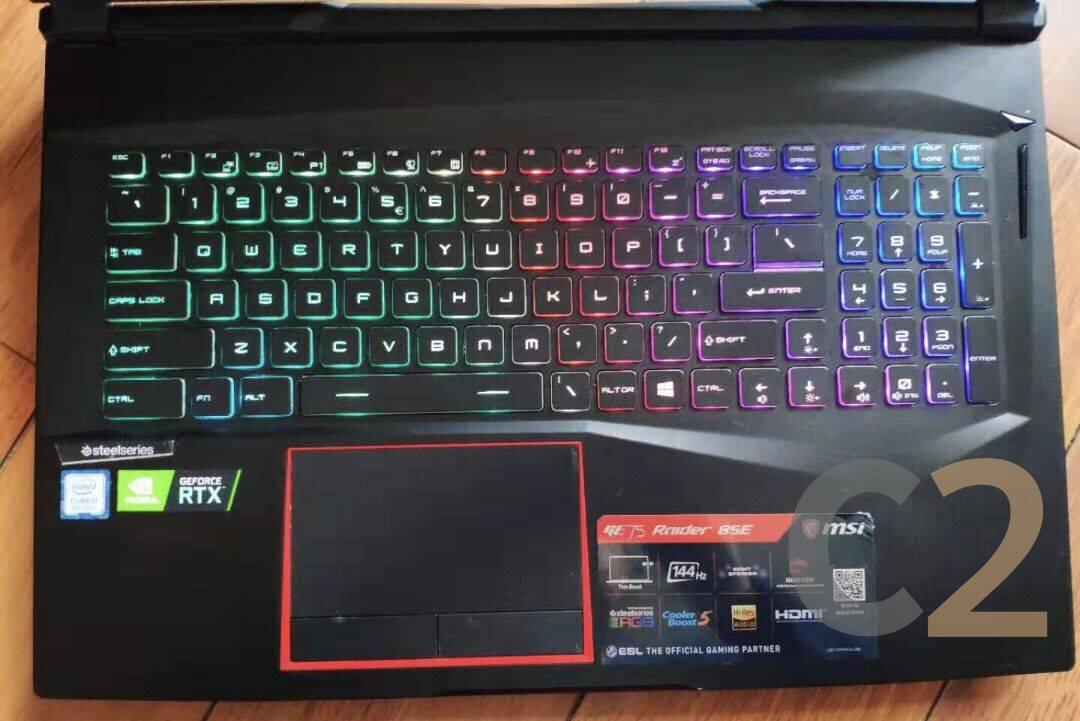 (USED) MSI GE75 I7-8750H 4G NA 500G RTX 2060 6G 17.3inch 1920x1080 Gaming Laptop 95% Secondary image