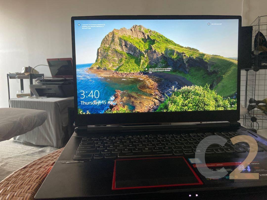 (USED) MSI GE75 i7-9750H 4G 128-SSD NA RTX 2070 8GB 17.3inch 1920x1080 Gaming Laptop 95% - C2 Computer Main image