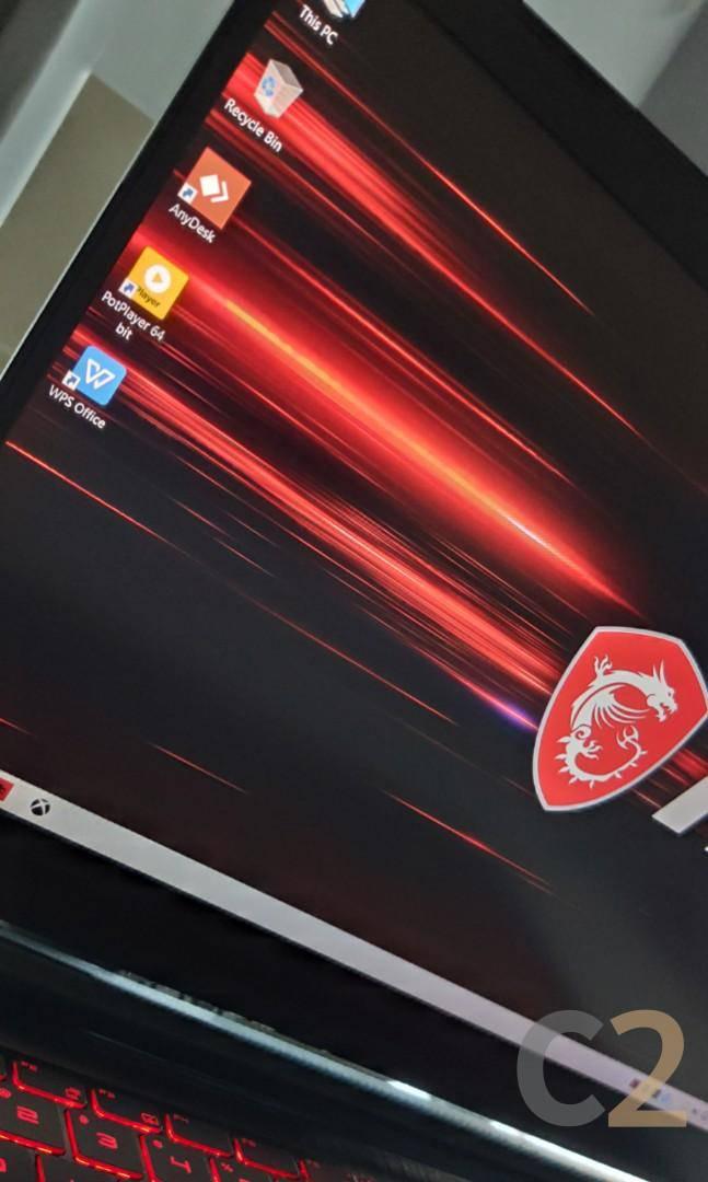 (USED) MSI GF65 i5-9300H 4G 128-SSD NA GTX 1650 Max 4GB 15.6inch 1920x1080 Gaming Laptop 95% Secondary image