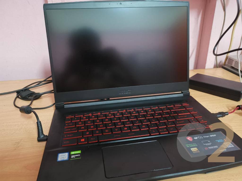 (USED) MSI GF65 i7-10750H 4G 128-SSD NA RTX 2060 6GB 15.6inch 1920x1080 Gaming Laptop 95% - C2 Computer Main image