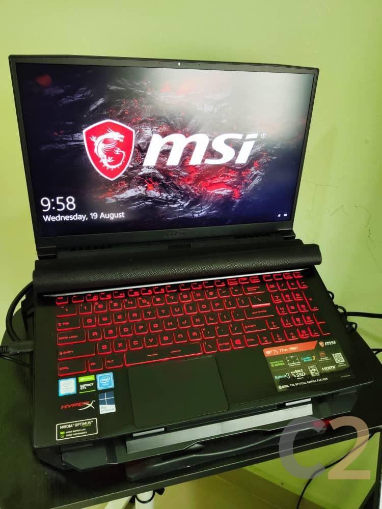 (USED) MSI GF75 10SCSR i7-10750H 4G 128-SSD NA GTX 1650 Ti 4GB 17.3inch 1920x1080 Gaming Laptop 95% - C2 Computer Main image