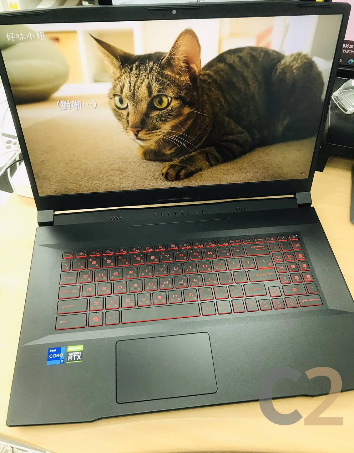 (USED) MSI GF76 11UEK i7-11800H 4G 128-SSD NA RTX 3060 6GB 17.3inch 1920x1080 144Hz Gaming Laptop 95% Secondary image