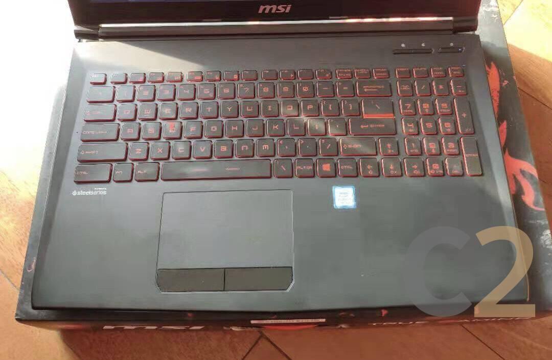 (USED) MSI GL62VR I7-7700HQ 4G NA 500G GTX 1060 6G 15.5inch 1920x1080 Gaming Laptop 95% Secondary image