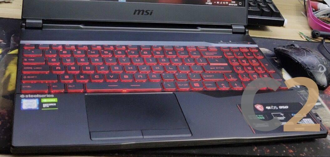(USED) MSI GL65 9SD I7-9750H 4G 128-SSD NA GTX 1660 TI 6G 15.5inch 1920x1080 Gaming Laptop 95% - C2 Computer Main image